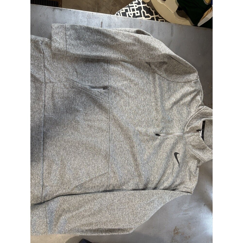 Nike Hoodie Mens 3XL Tall Gray Therma Fit Pullover Long Sleeve Sweatshirt
